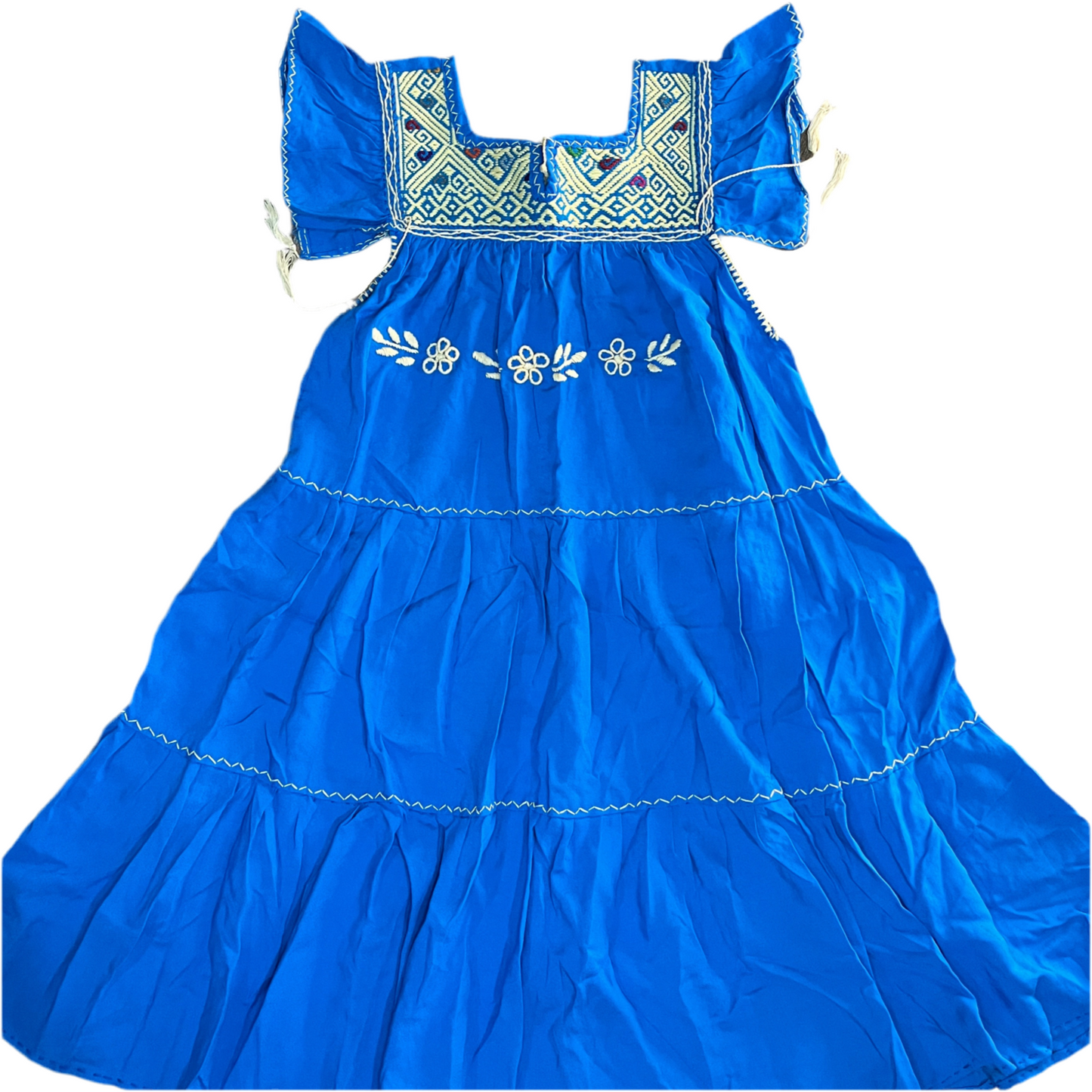 Vestido Amano Artesanías Pecho Telar de Cintura