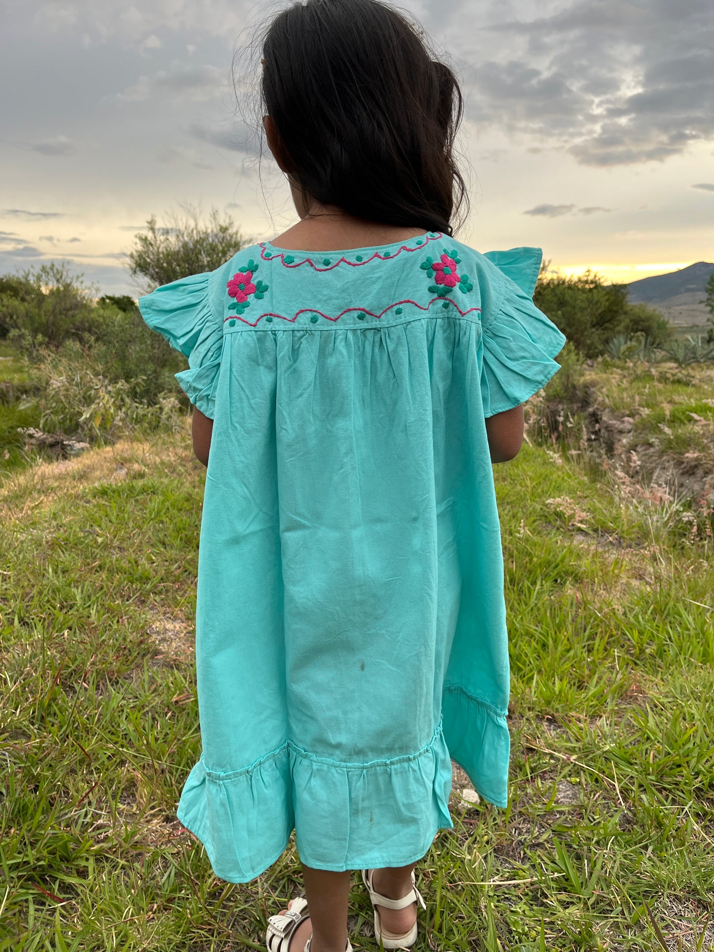 Amano Artesanías Vestido Floreado