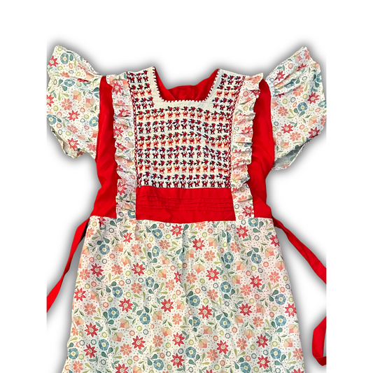 Amano Artesanías Vestido Manga Corta