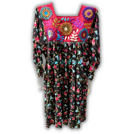 Amano Artesanías Vestido Manga Larga