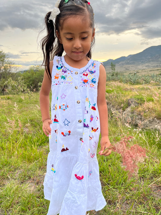 Amano Artesanías Vestido Sin Mangas