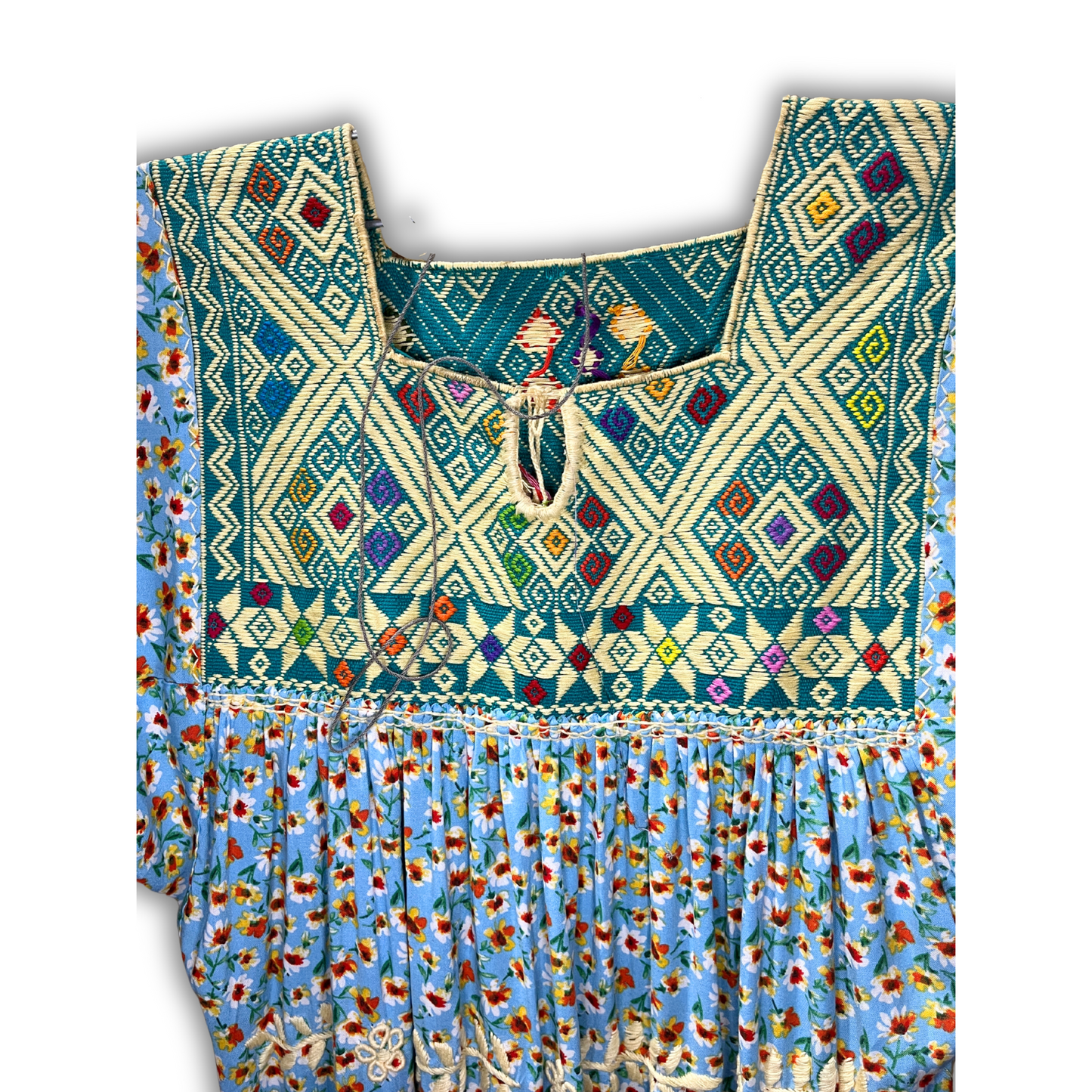 Amano Artesanías Vestido Manga Larga