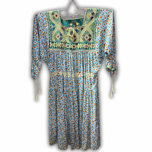 Amano Artesanías Vestido Manga Larga